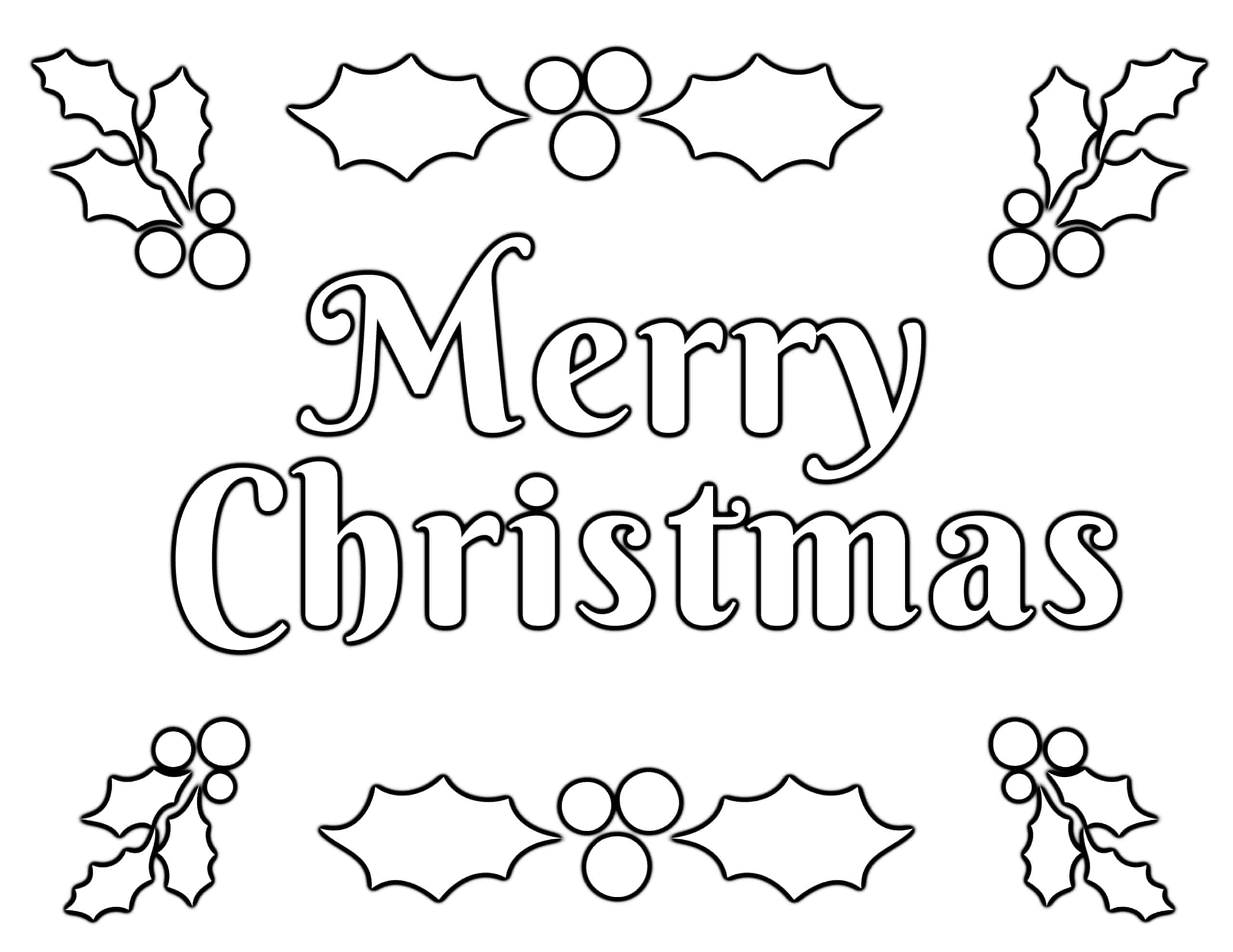 Christmas Coloring Pages Printable Kindergarten