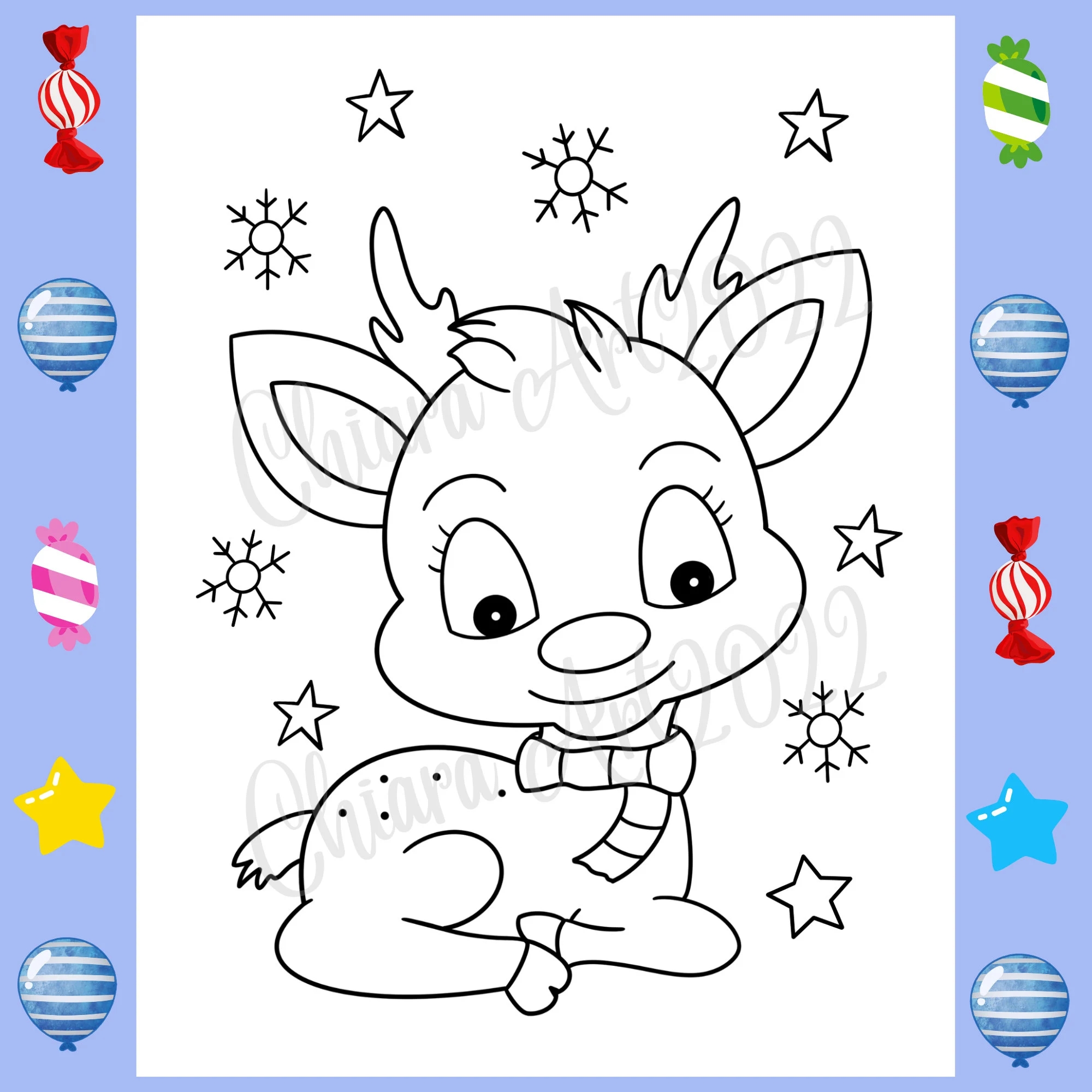 Christmas Reindeer Coloring Pages For Preschool And Up Cute Reindeer Coloring Sheets Printable Cute Christmas Coloring Pages For Kids PDF Etsy Christmas Reindeer Coloring Pages For Preschool And Up Cute Reindeer Coloring Sheets Printable Cute Christmas Coloring Pages For Kids PDF Etsy