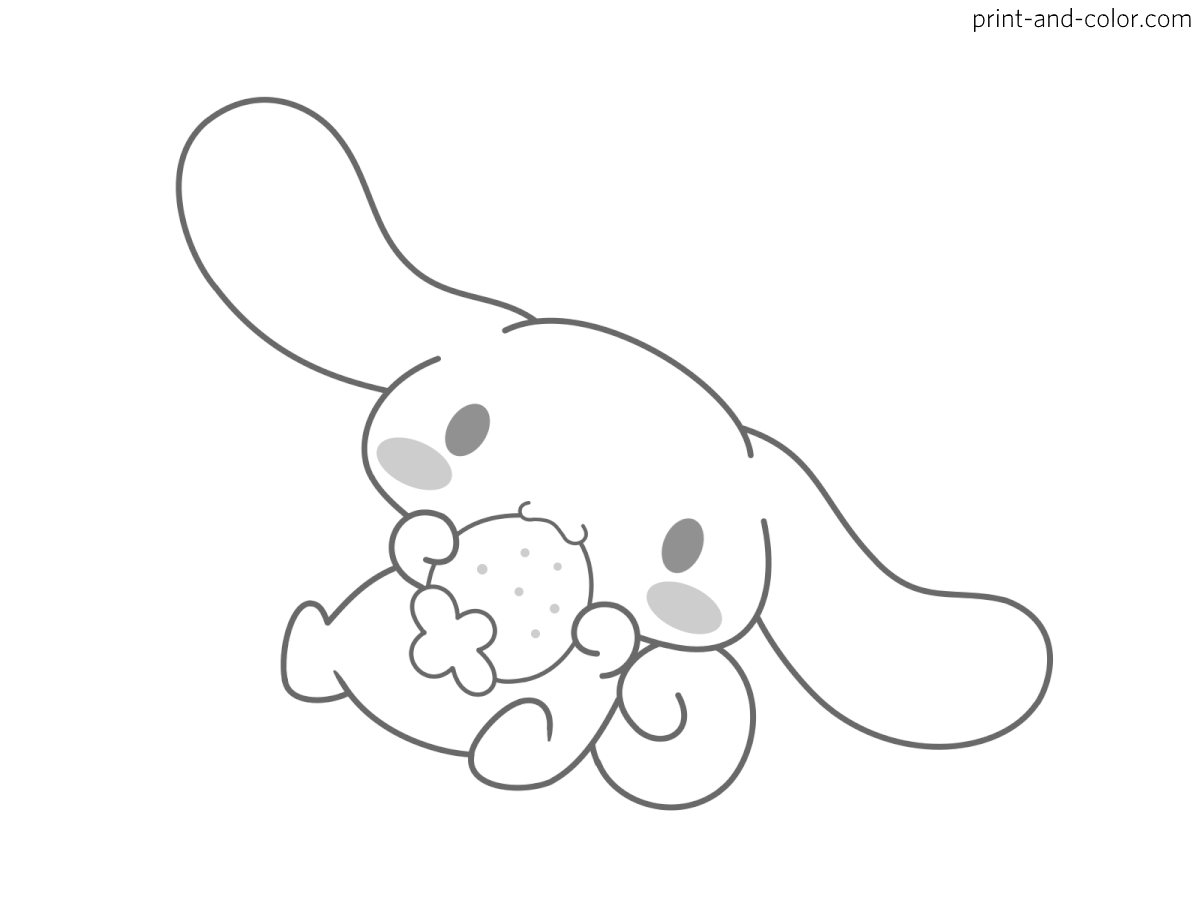 Cinnamoroll Coloring Pages Print And Color Cinnamoroll Coloring Pages Print And Color
