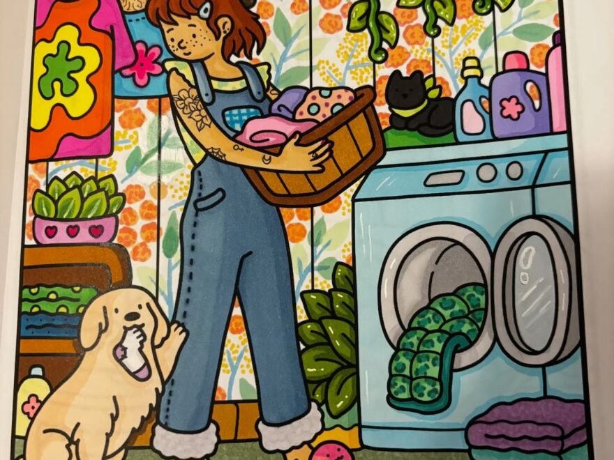 Coco Wyo Girl Moments Laundry Day