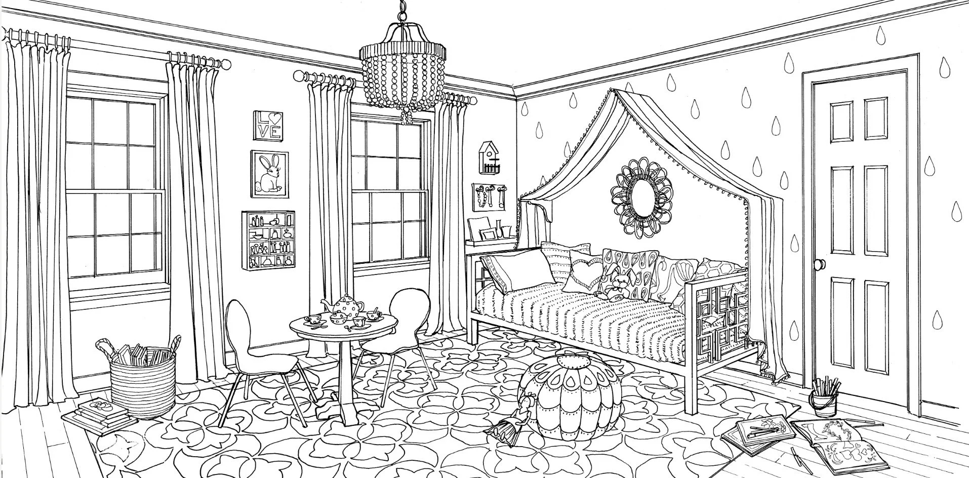 Color At Home A Young House Love Coloring Book premium Adult Coloring Book With Interior Design Coloring Pages Etsy Color At Home A Young House Love Coloring Book premium Adult Coloring Book With Interior Design Coloring Pages Etsy