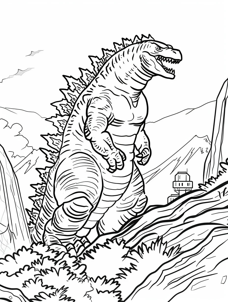 Color The Legendary Kaiju Over 200 Godzilla Coloring Pages Printable Digital Download Etsy Color The Legendary Kaiju Over 200 Godzilla Coloring Pages Printable Digital Download Etsy