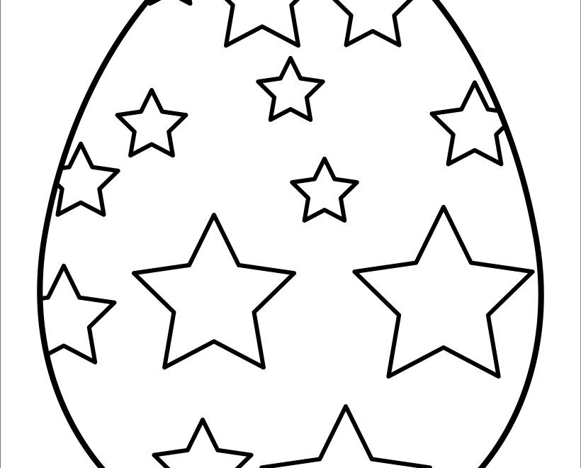 Colorful Chocolate Egg Coloring Pages Hellokids