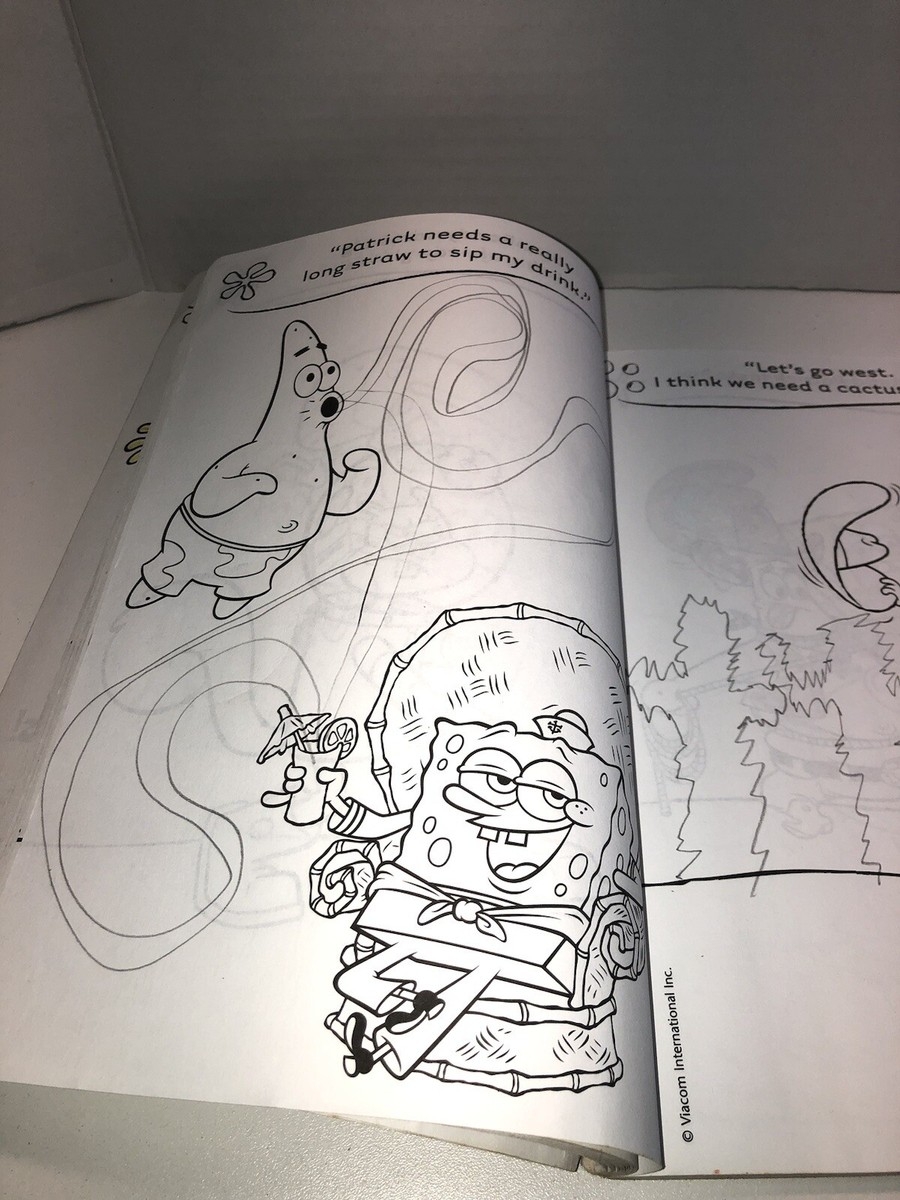 Coloring Activity Book SpongeBob Squarepants Doodle EBay