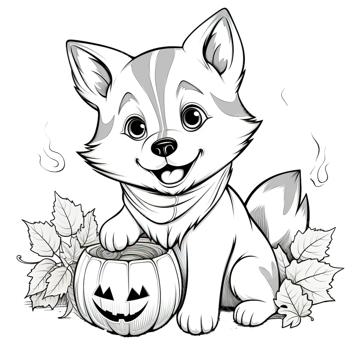 Halloween Puppy Coloring Pages Halloween Puppy Coloring Pages