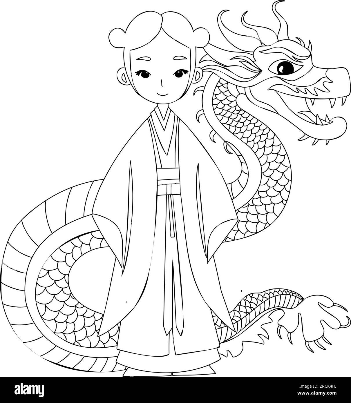 Cute Chinese Dragon Coloring Pages Cute Chinese Dragon Coloring Pages