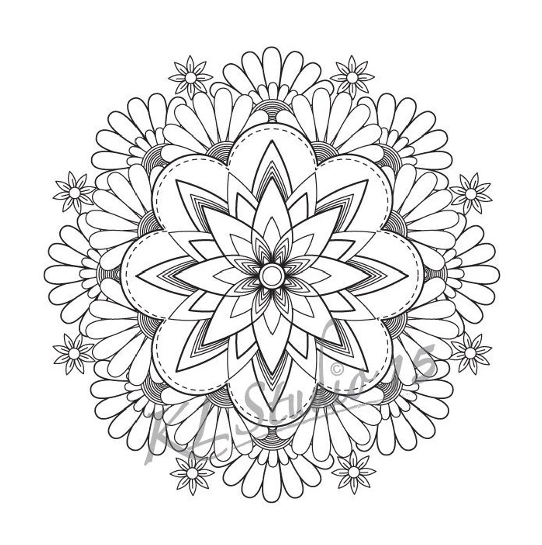 Coloring Page expand Instant Download Relax Mandala Designs To Color For Adults To Print And Color Etsy Coloring Page expand Instant Download Relax Mandala Designs To Color For Adults To Print And Color Etsy