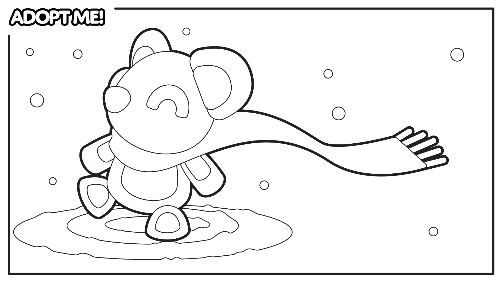Coloring Pages Adopt Me Coloring Pages Adopt Me