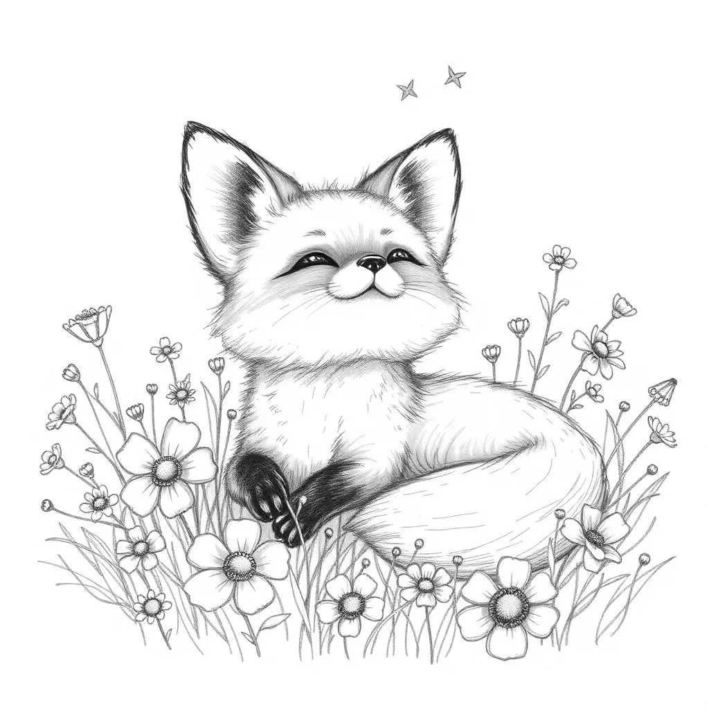 Fink The Fox Coloring Pages Fink The Fox Coloring Pages