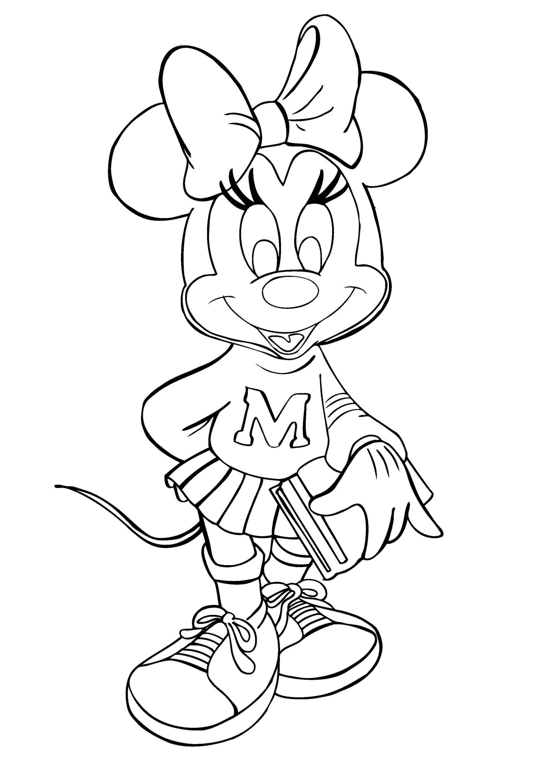 Coloring Pages For Kids Mini Mouse Coloring Pages For Kids Mini Mouse