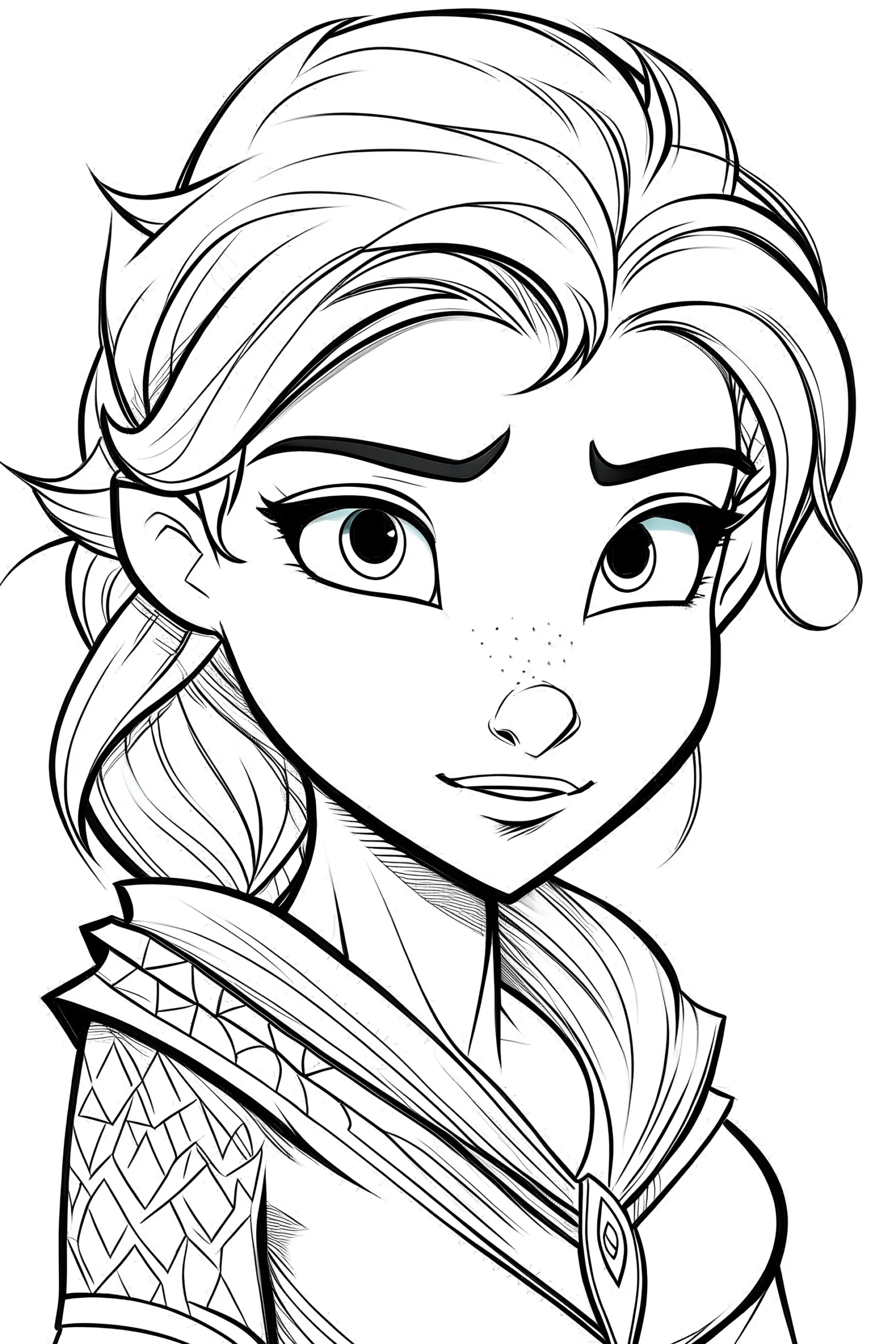 Coloring Pages Of Elsa From Frozen Ca Gallery Stablecog