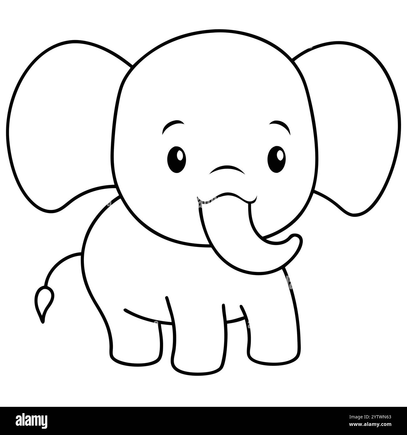 Easy Basic Coloring Pages