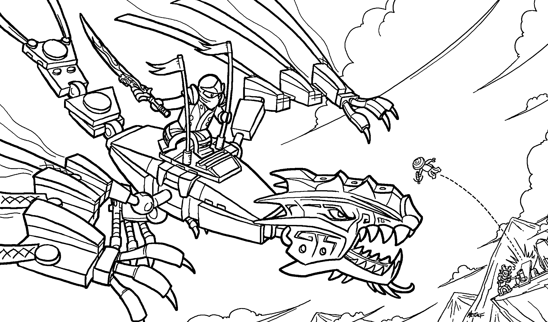 Ninjago Coloring Pages All Characters Ninjago Coloring Pages All Characters