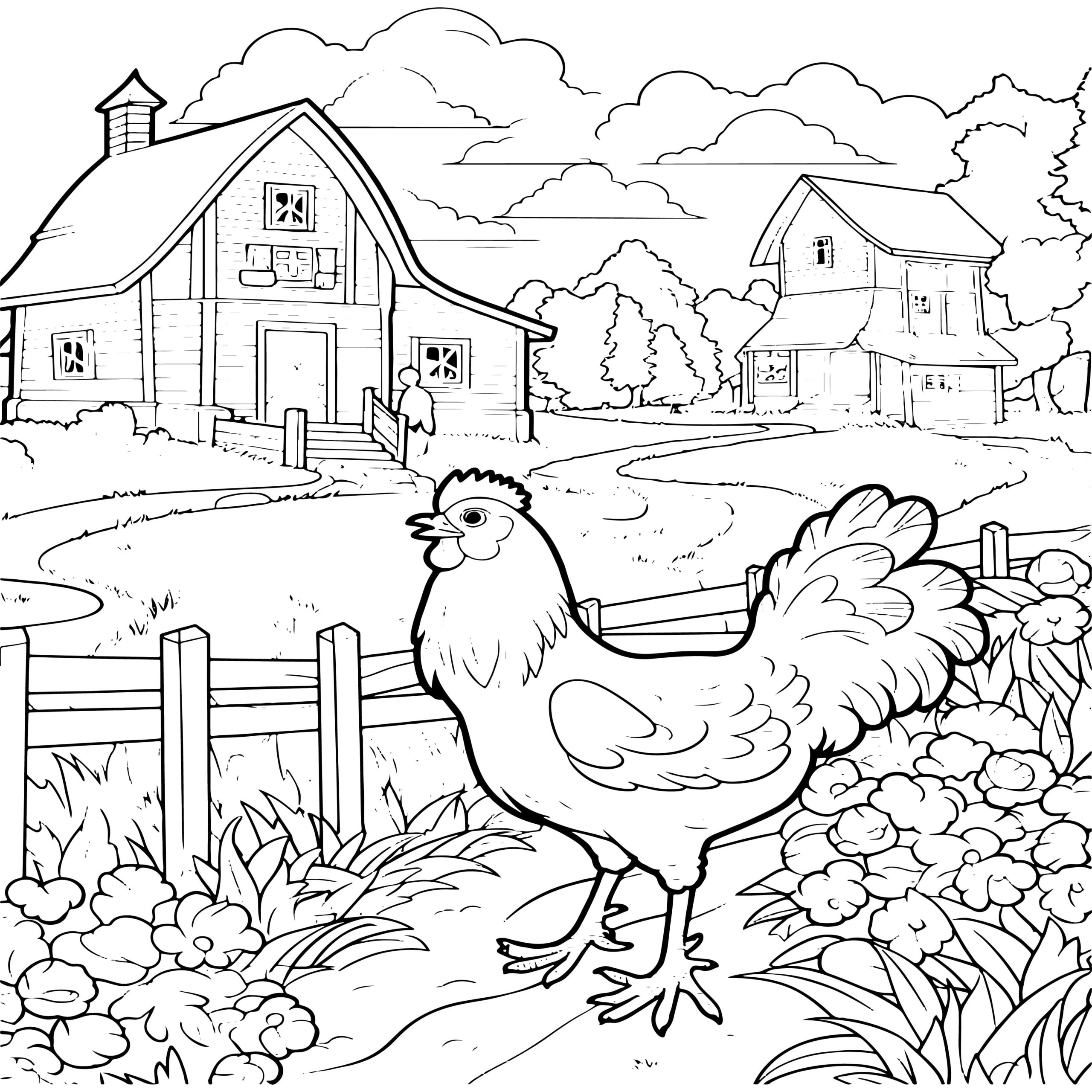 Country Farm Coloring Book Adult Country Coloring Pages Relaxation Made By Teachers Country Farm Coloring Book Adult Country Coloring Pages Relaxation Made By Teachers