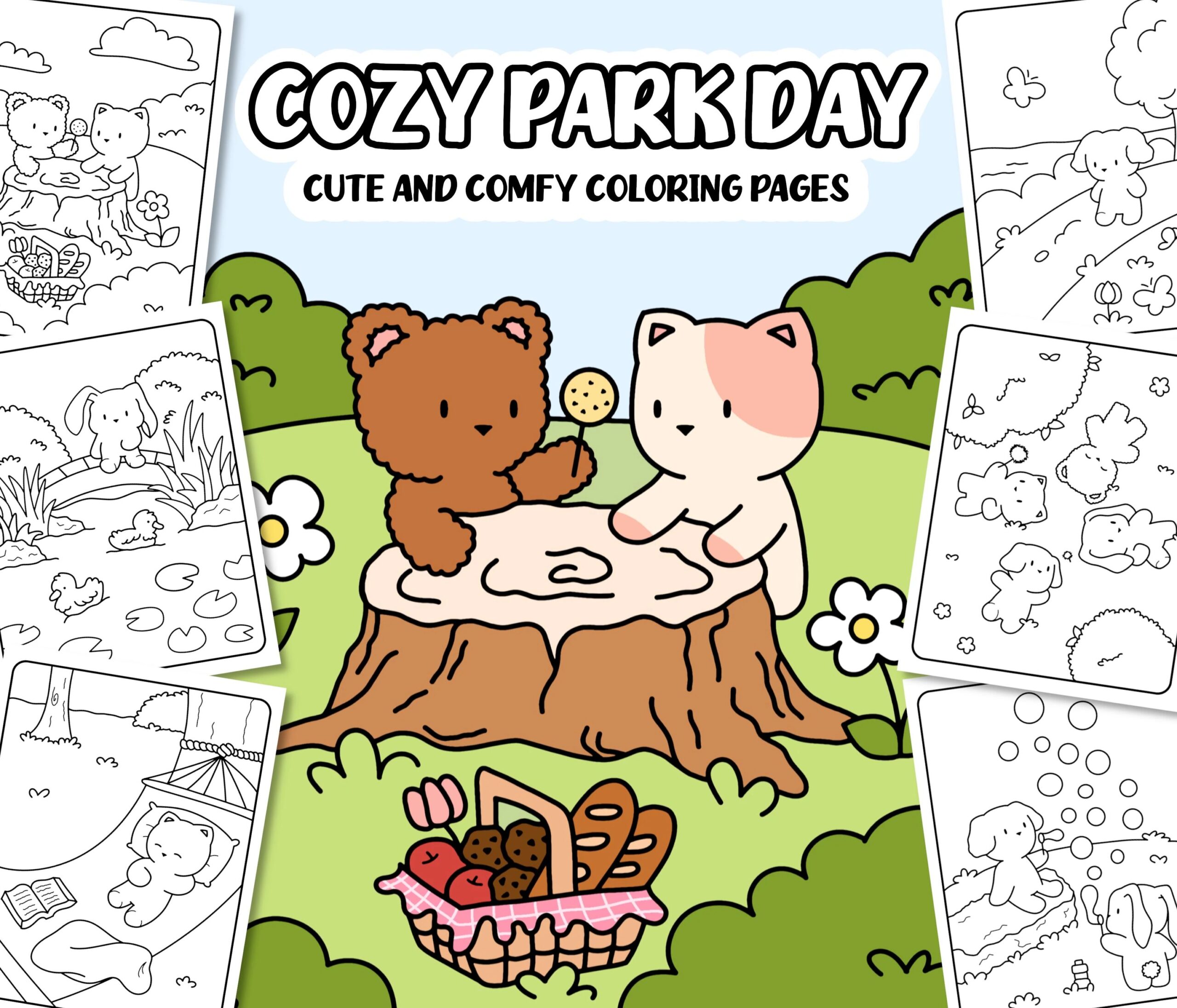 Cozy Friends Coloring Book Cute Animal Characters Comfy Coloring Pages Printable Coloring Pages For Adults And Kids Simple And Easy Etsy Cozy Friends Coloring Book Cute Animal Characters Comfy Coloring Pages Printable Coloring Pages For Adults And Kids Simple And Easy Etsy