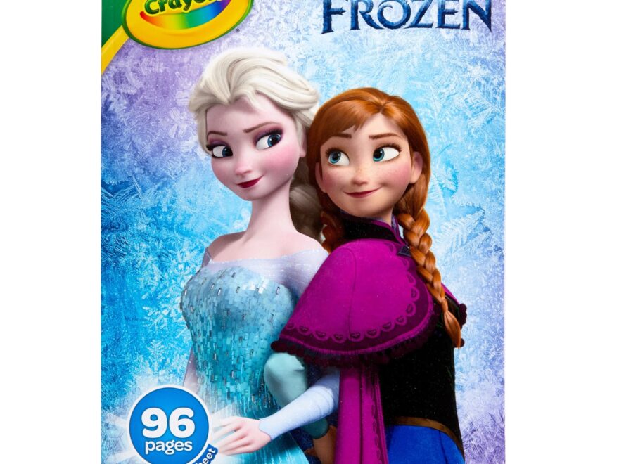 Crayola Frozen 2 Coloring Book With Stickers 96 Pgs Arts Crafts Supplies Travel Activity Elsa Gift For Kids Walmart