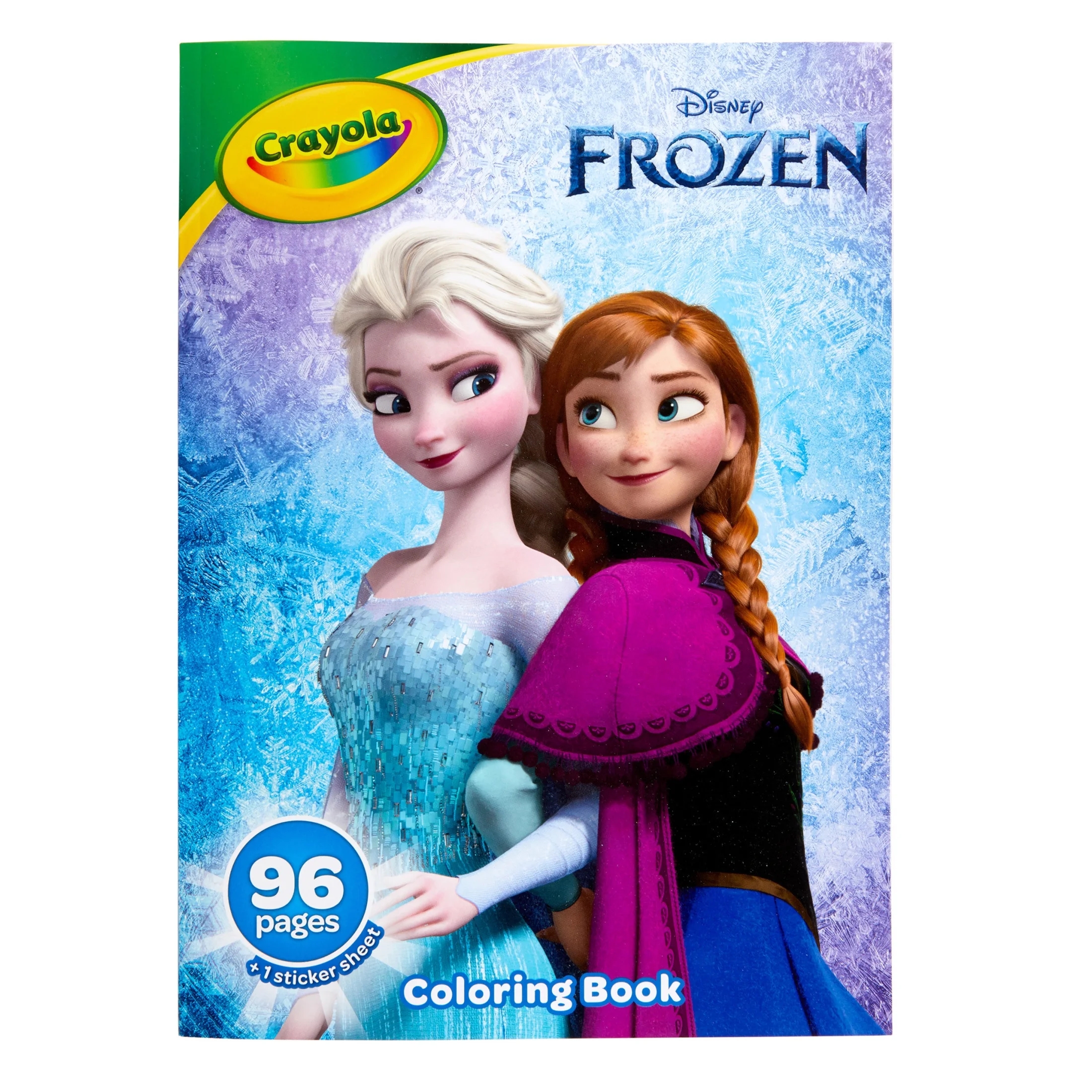 Crayola Frozen 2 Coloring Book With Stickers 96 Pgs Arts Crafts Supplies Travel Activity Elsa Gift For Kids Walmart