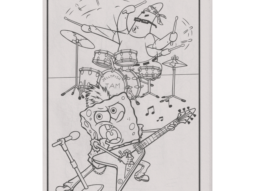 Crayola SpongeBob SquarePants 96pg Coloring Book For Kid 96 Pages Stickers EBay