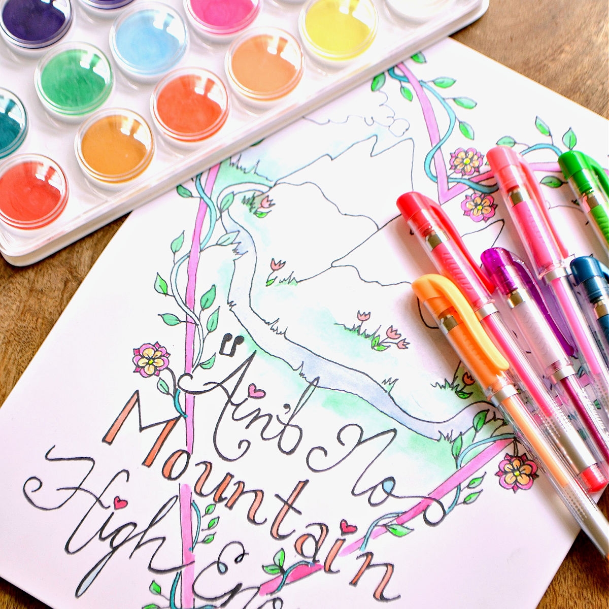Create Your Own Coloring Pages Step by Step Guide Hello Little Home