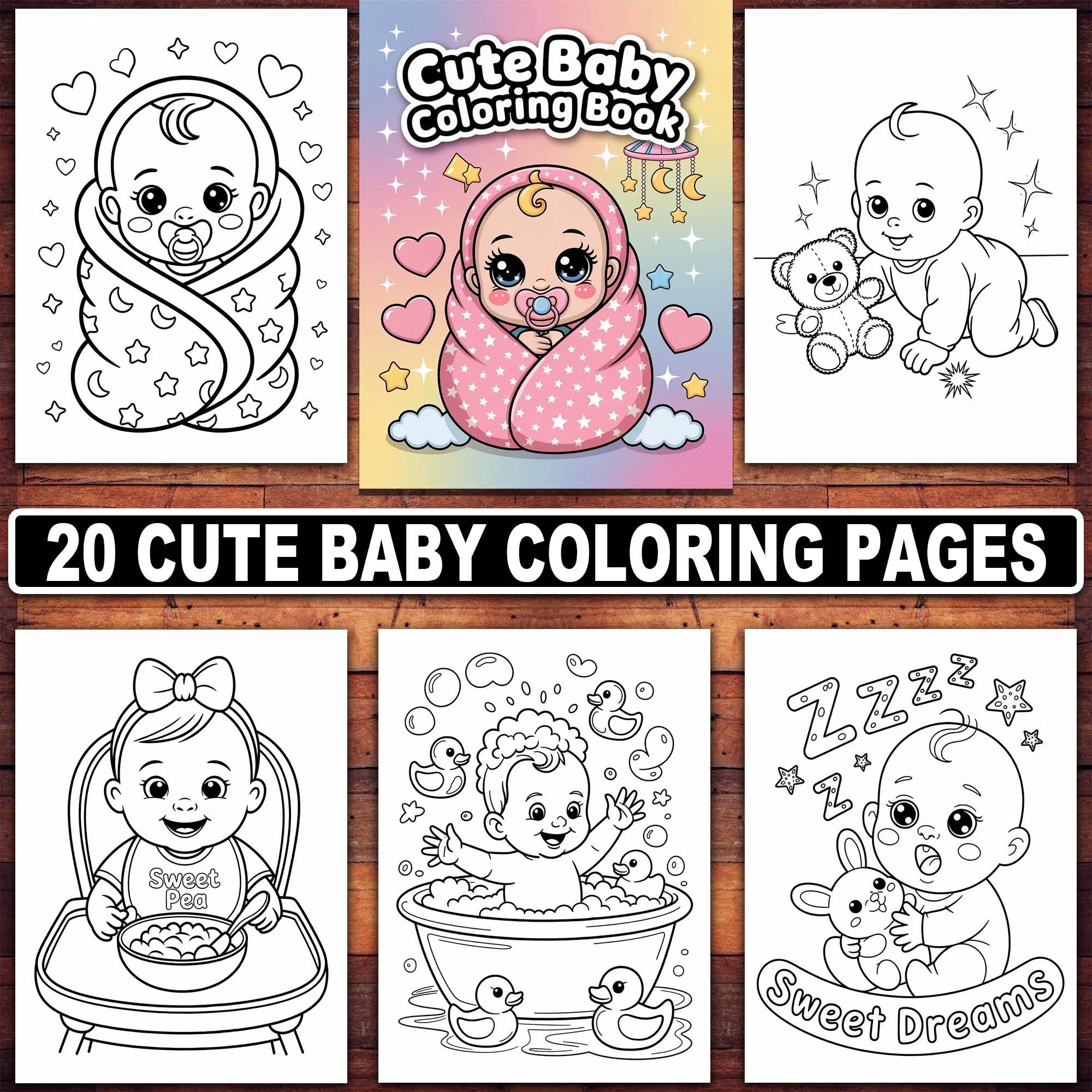 New Baby Coloring Pages Printable