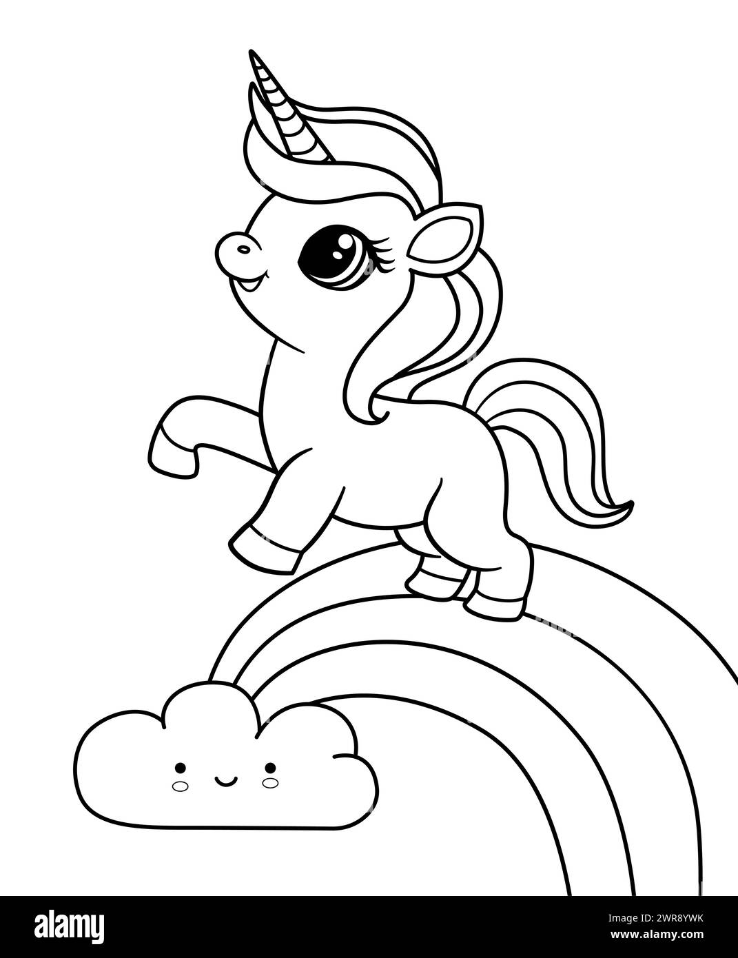 Unicorn Wings Coloring Pages Baby's Unicorn Wings Coloring Pages Baby's