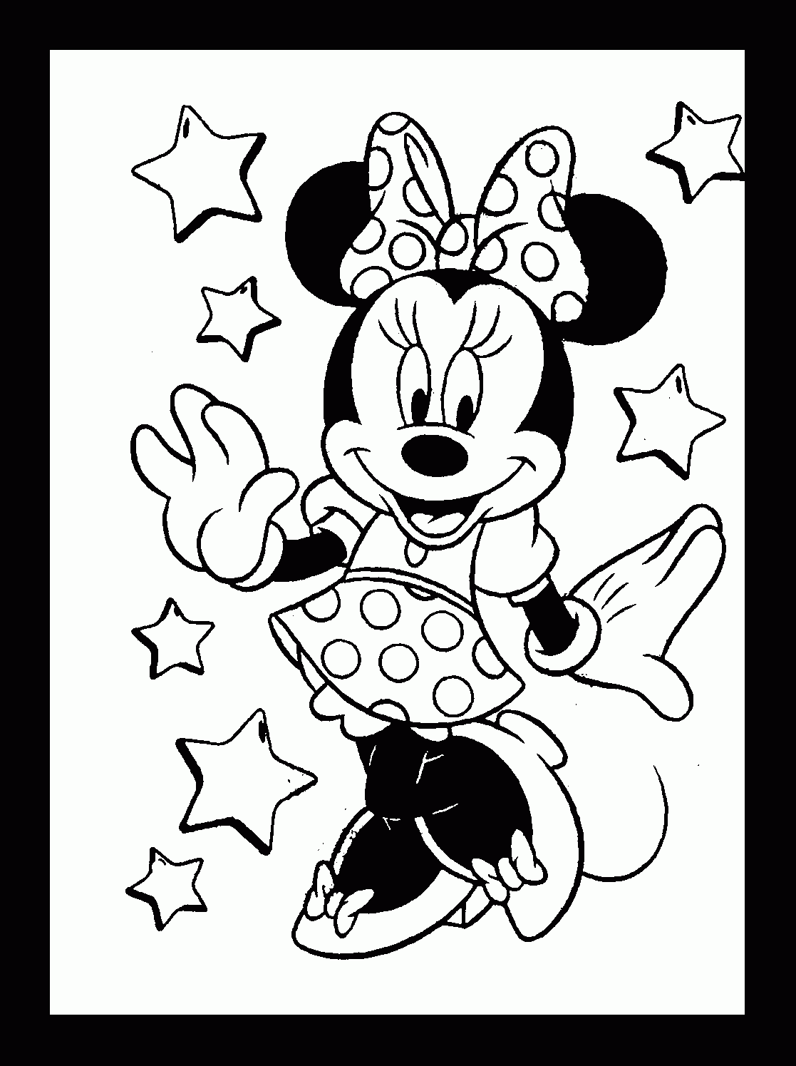 Cute Coloring Page Of Minnie Mouse Minnie Mouse Coloring Pages Cute Coloring Page Of Minnie Mouse Minnie Mouse Coloring Pages