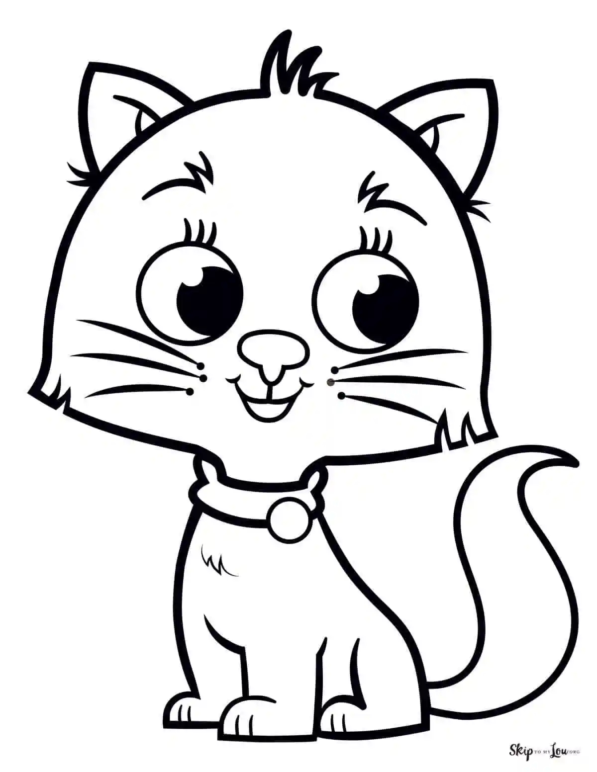 Kitty Cat Coloring Pages Kitty Cat Coloring Pages