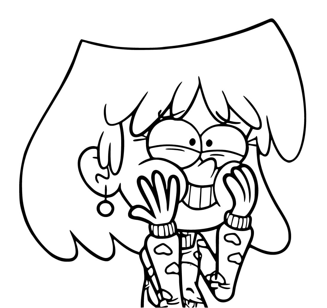 Cute Lori Loud Coloring Page Download Print Or Color Online For Free Cute Lori Loud Coloring Page Download Print Or Color Online For Free