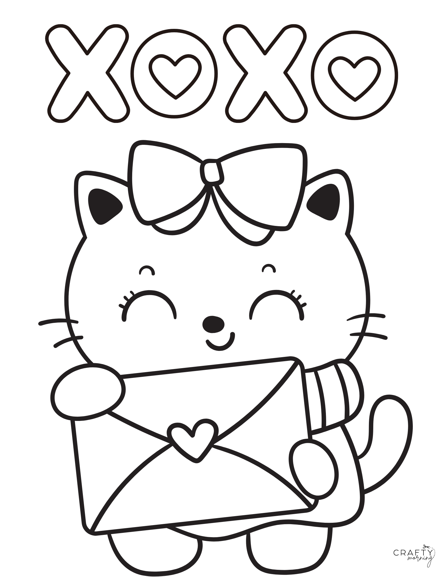 Cute Coloring Pages For Valentine's Day Cute Coloring Pages For Valentine's Day