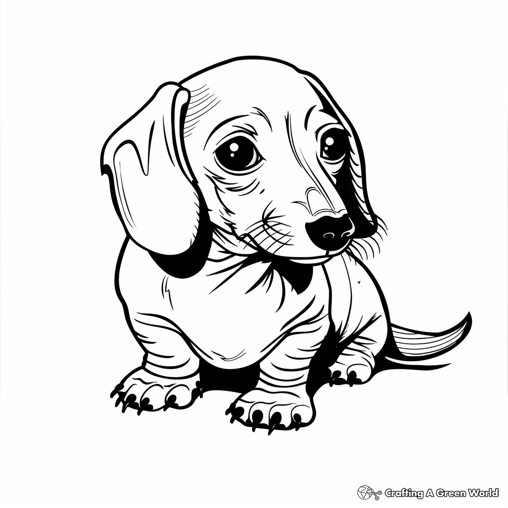 Puppy Pictures Coloring Pages