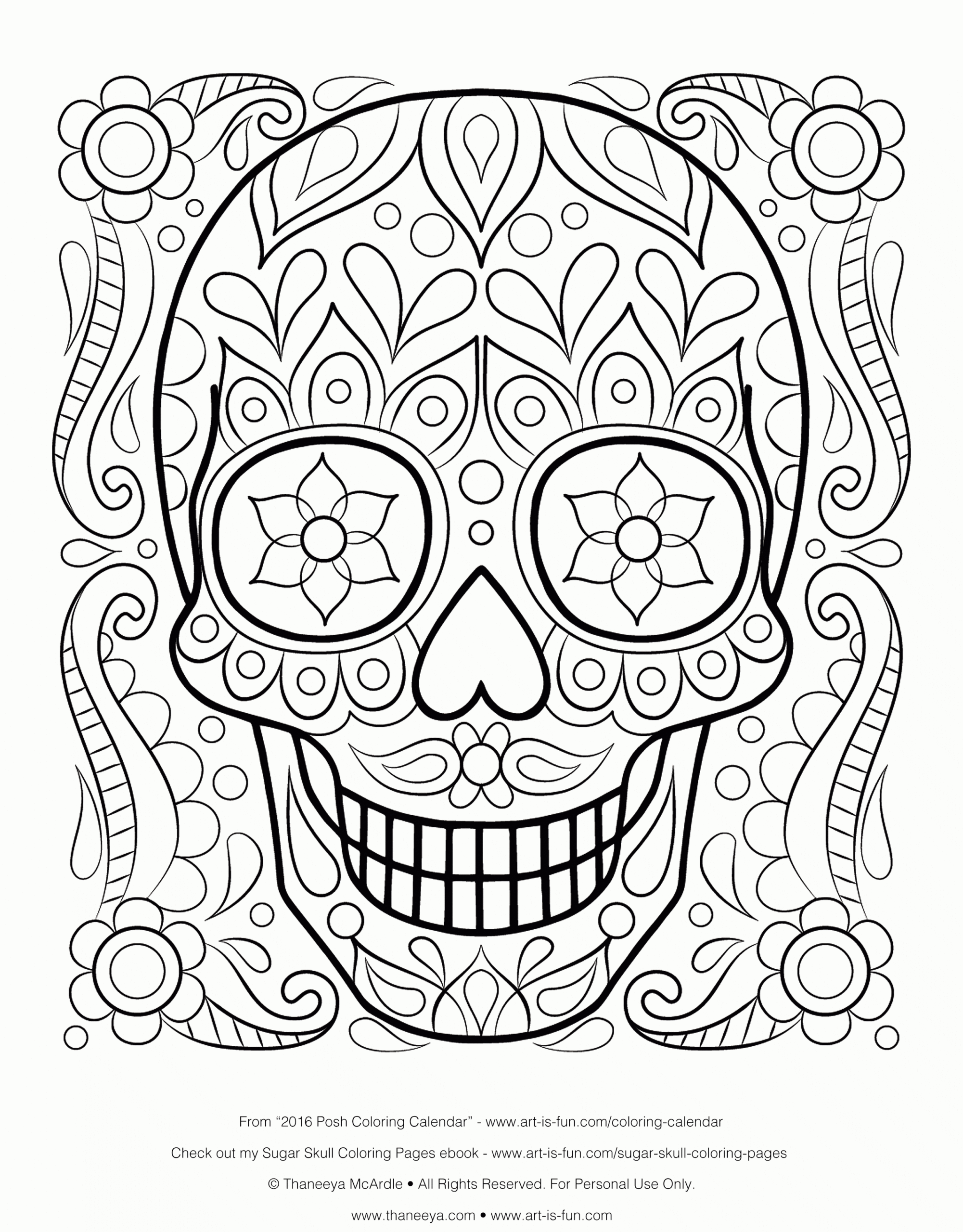 Day Of The Dead Printables Free Printable Party Favors