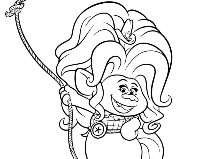 Delta Dawn From Trolls Coloring Page Download Print Or Color Online For Free