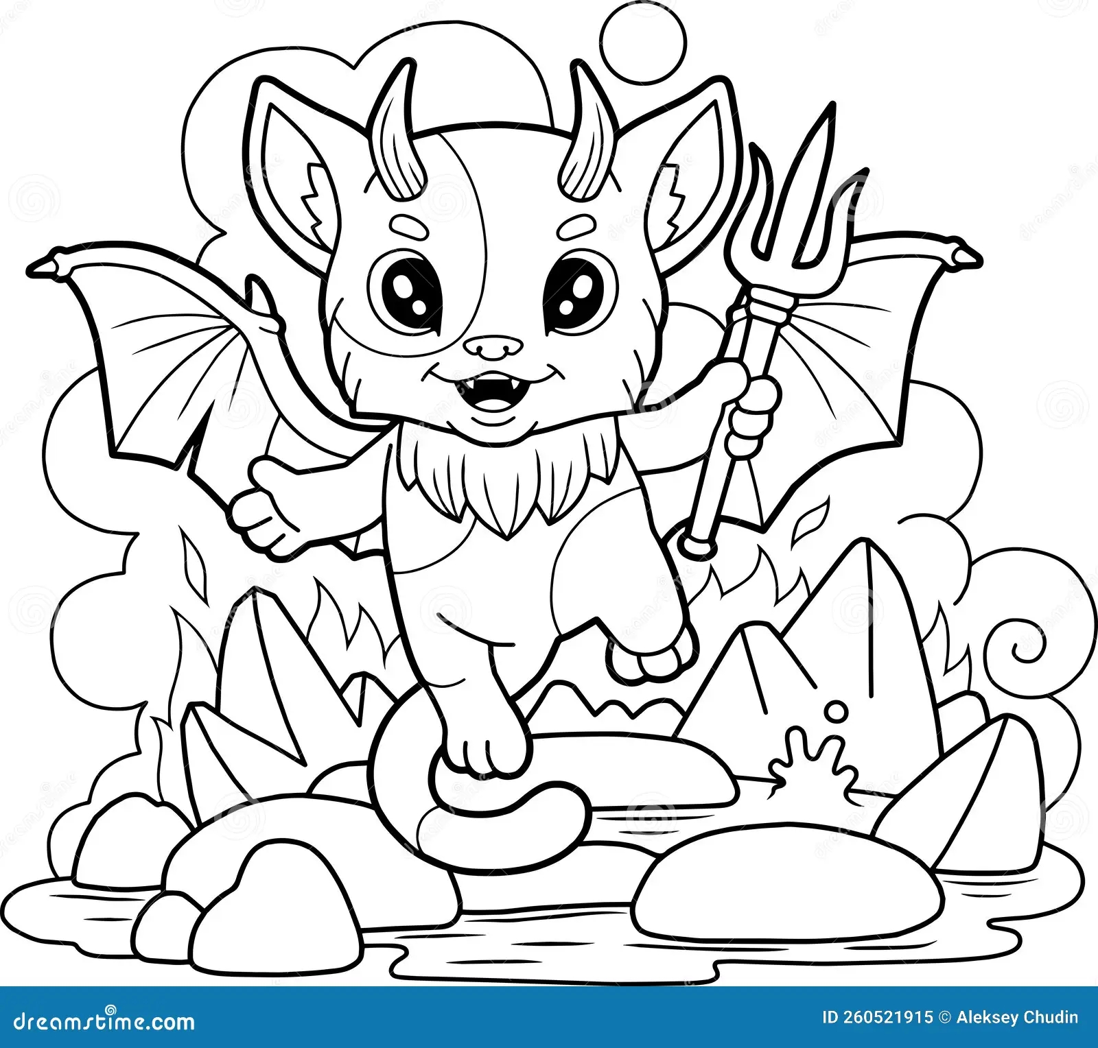 Demon Coloring Stock Illustrations 1 521 Demon Coloring Stock Illustrations Vectors Clipart Dreamstime