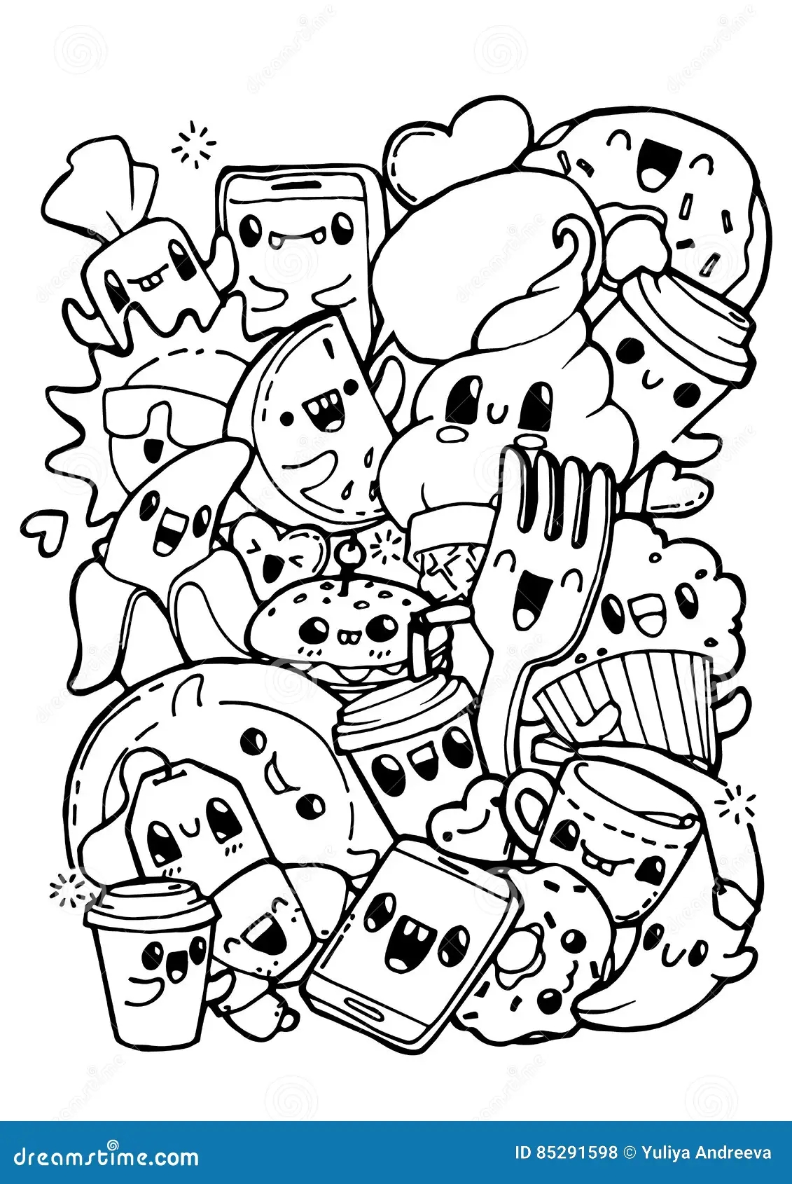 Kids Doodle Coloring Pages Kids Doodle Coloring Pages