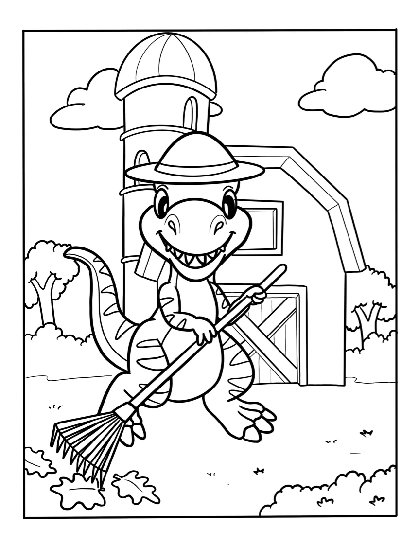 Dinosaur Coloring Pages