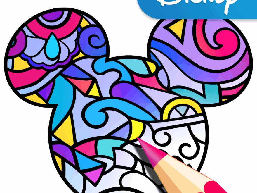 Disney Launches Its Own Adult Coloring Book App TechCrunch