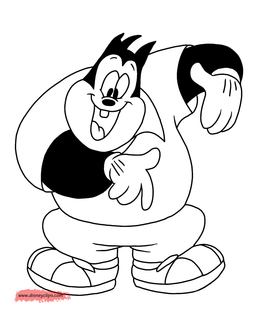 Disney s Goof Troop Coloring Pages Disneyclips Disney s Goof Troop Coloring Pages Disneyclips