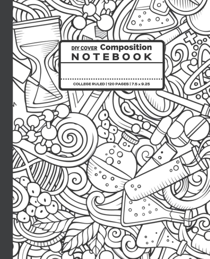 Binder Cover Coloring Pages