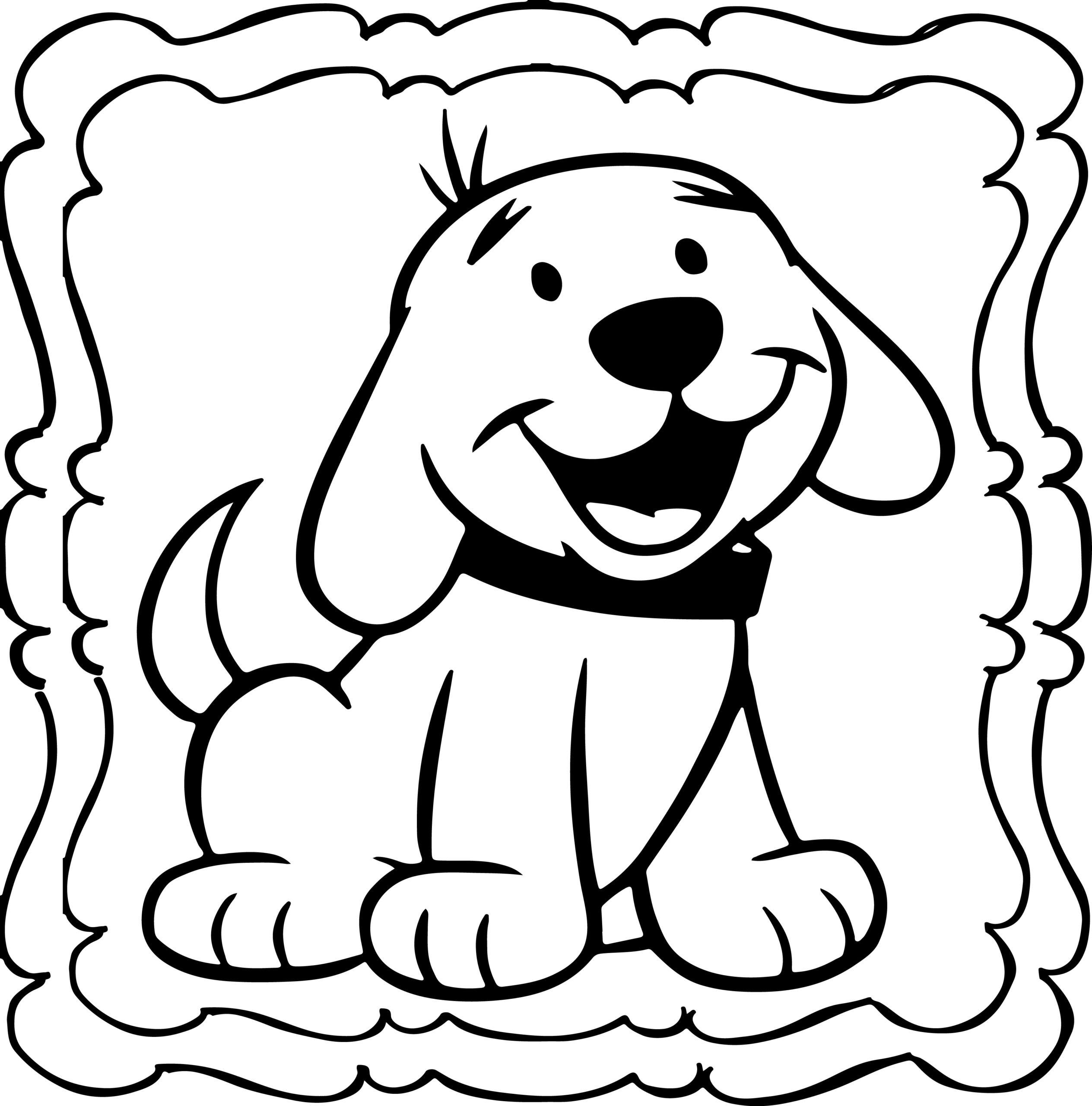Dog Coloring Book Easy And Fun Dogs Coloring Book For Kids Made By Teachers