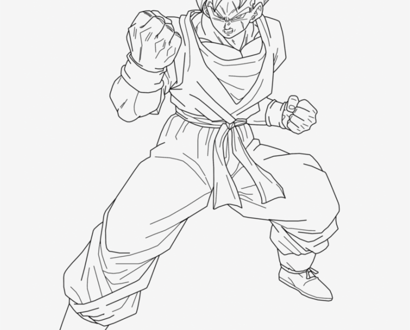 Dragon Ball Coloring Pages Future Trunks And Gohan Future Gohan Coloring Pages Free Transparent PNG Download PNGkey