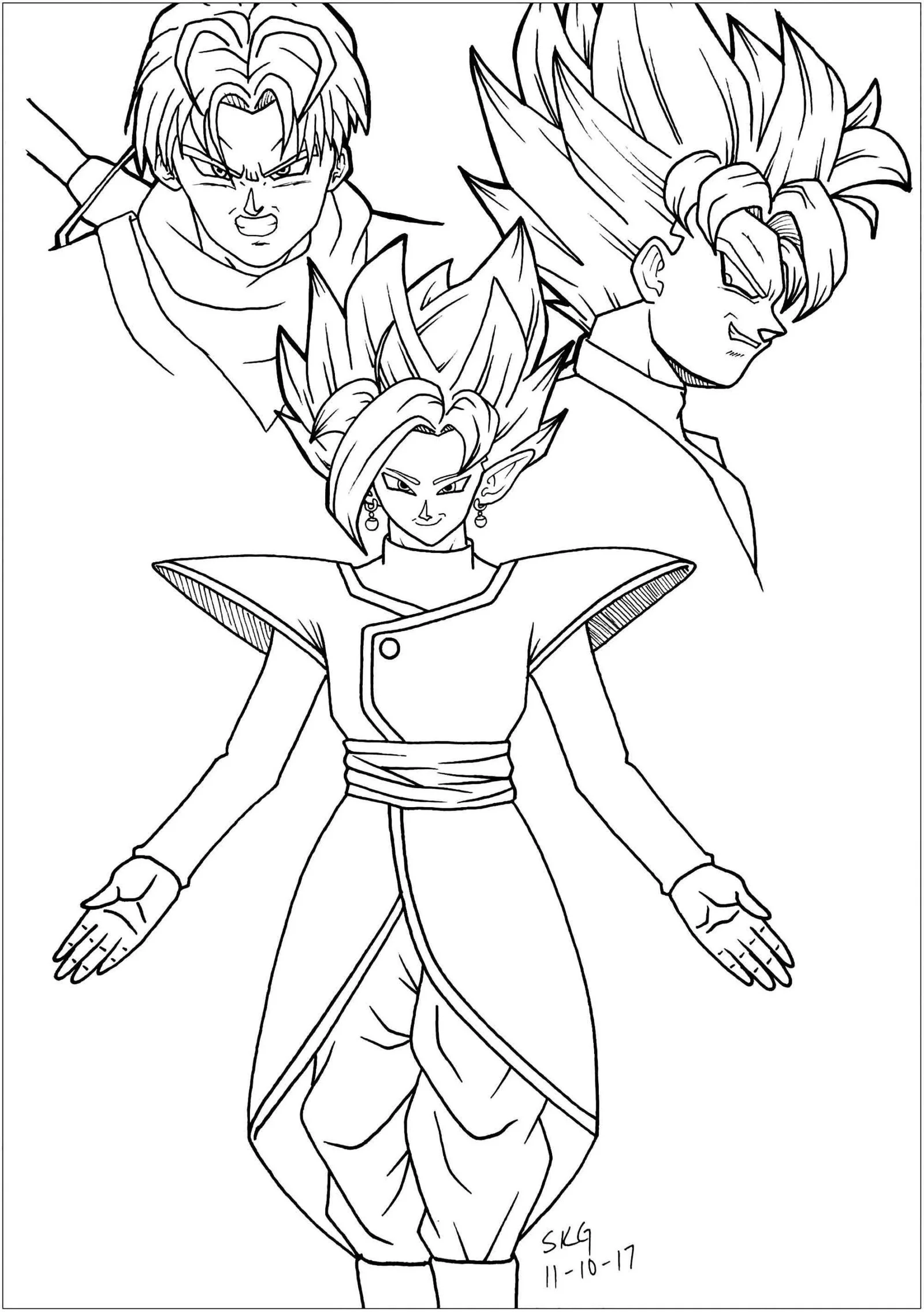 Dragon Ball Z Coloring Pages To Print Free Printable Coloring Pages Dragon Ball Z Coloring Pages To Print Free Printable Coloring Pages