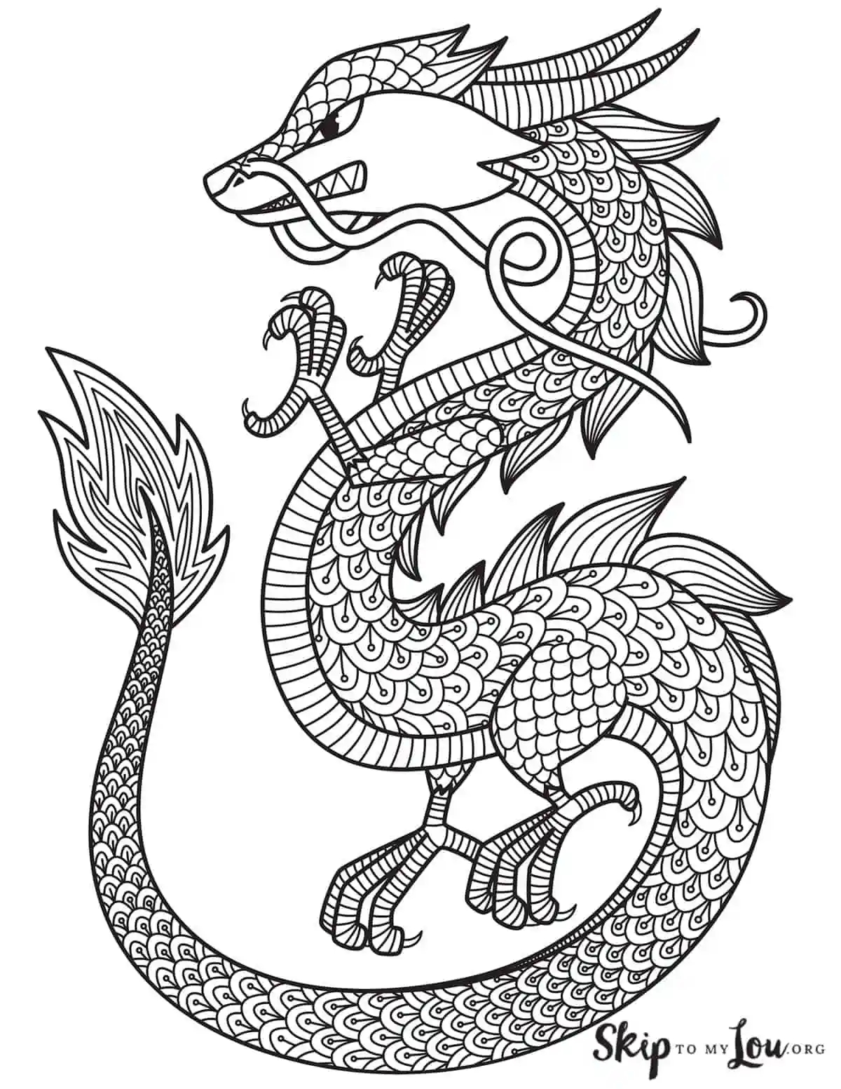 Dragon Coloring Pages Free Printables Dragon Coloring Pages Free Printables