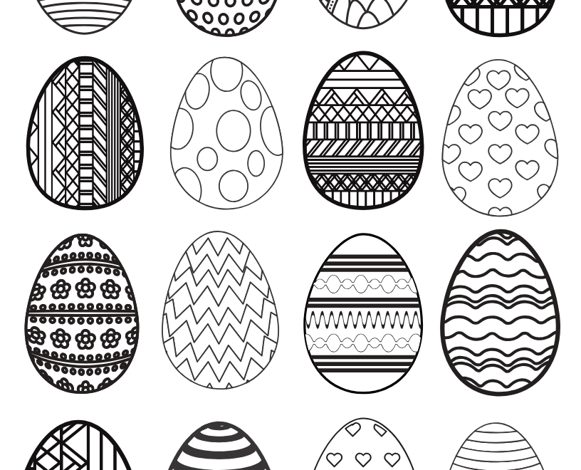 Easter Egg Printables Coffee And Carpool Intentionally Raising Kind Kids