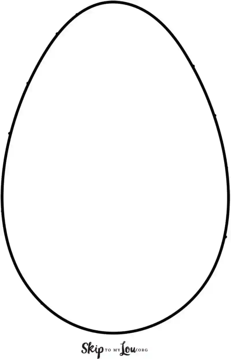 Easter Egg Templates With Pictures For FUN Easter Crafts Skip To My Lou Easter Egg Templates With Pictures For FUN Easter Crafts Skip To My Lou