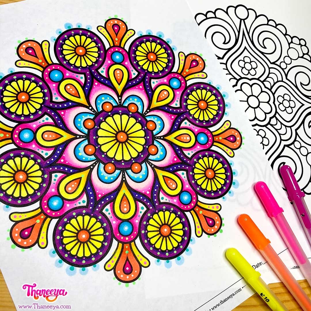 Easy Mandala Coloring Pages Set Of 12 Printable Mandalas To Color Art Is Fun Easy Mandala Coloring Pages Set Of 12 Printable Mandalas To Color Art Is Fun
