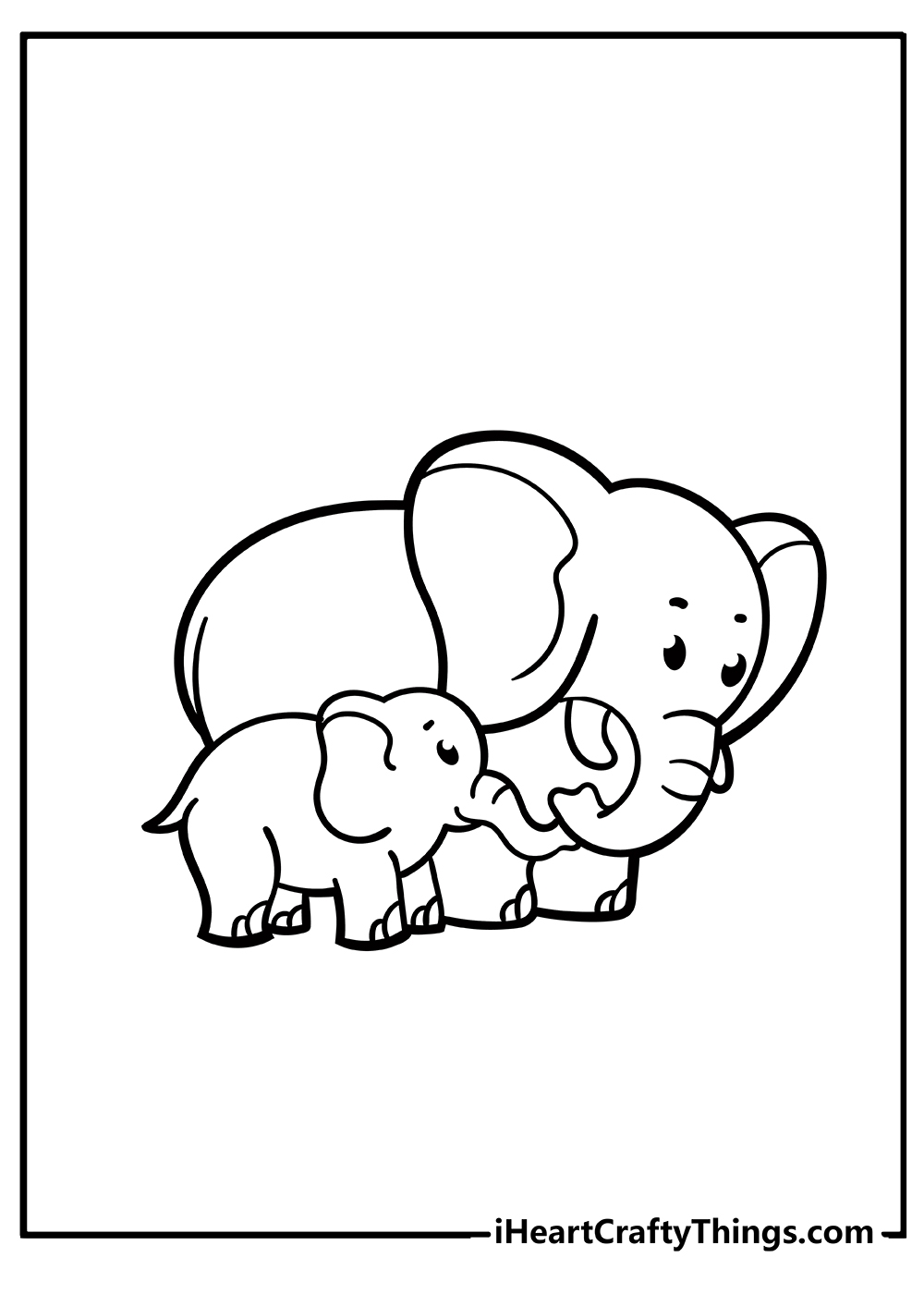 Elephant Coloring Pages 35 Printables To Download For Free Elephant Coloring Pages 35 Printables To Download For Free