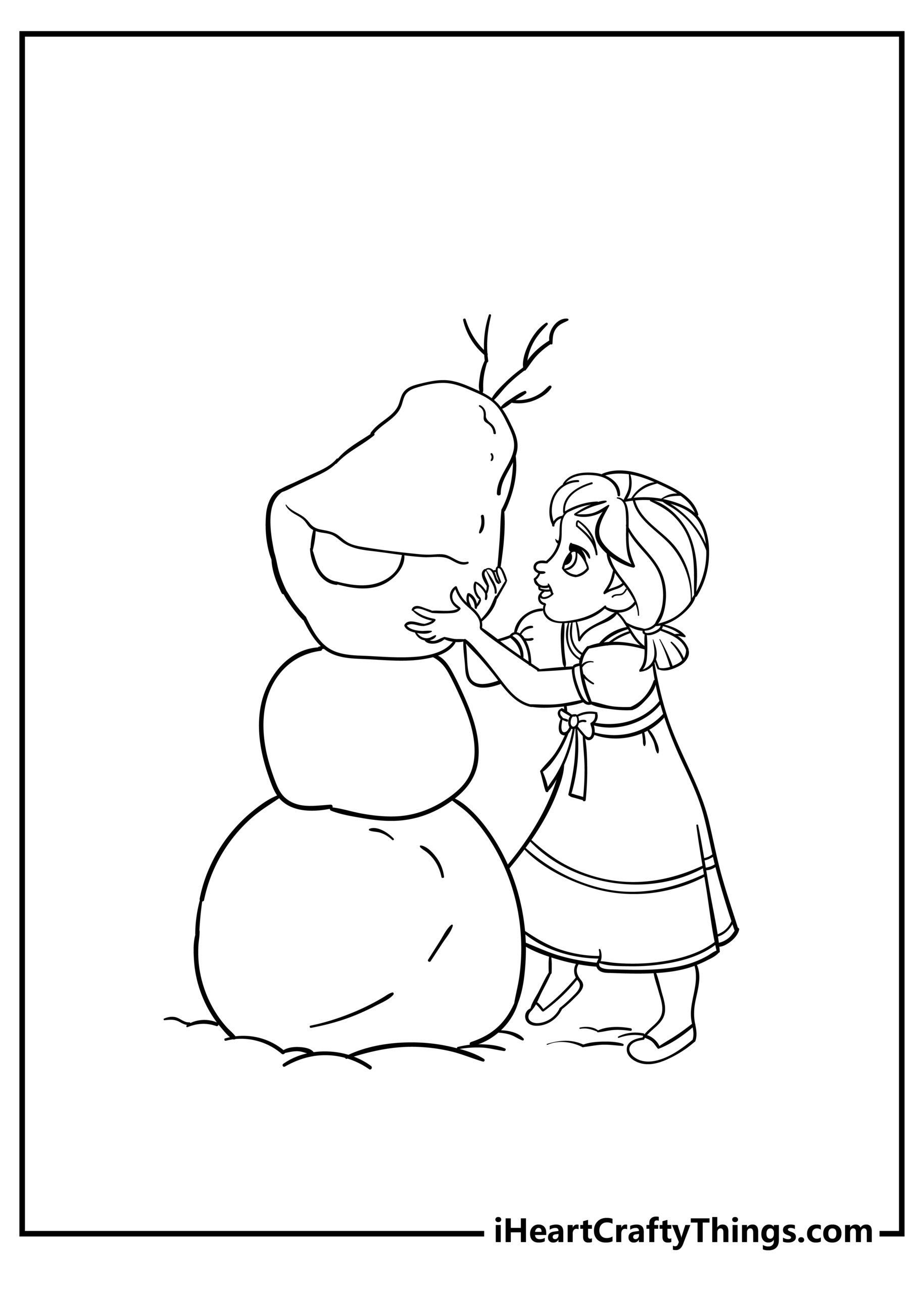 Elsa And Anna Coloring Pages 100 Free Printables 