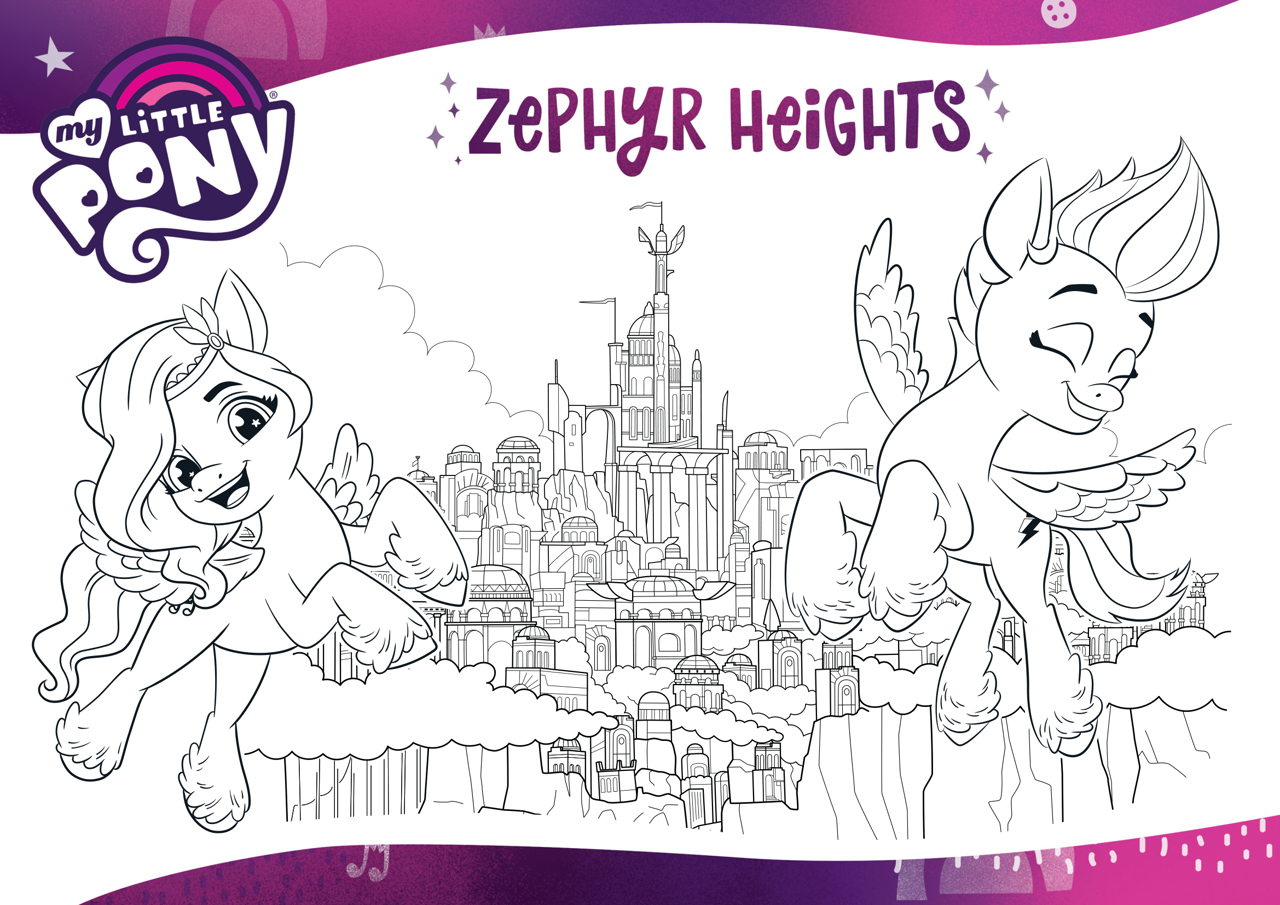 Equestria Daily MLP Stuff Generation 5 Coloring Pages And Locations
