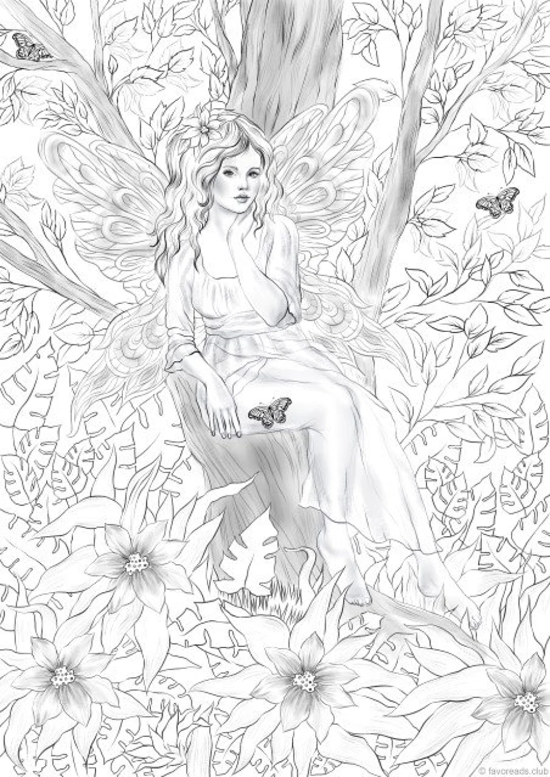 Fairy Printable Adult Coloring Page From Favoreads coloring Book Pages For Adults And Kids Coloring Sheets Coloring Designs Etsy Fairy Printable Adult Coloring Page From Favoreads coloring Book Pages For Adults And Kids Coloring Sheets Coloring Designs Etsy