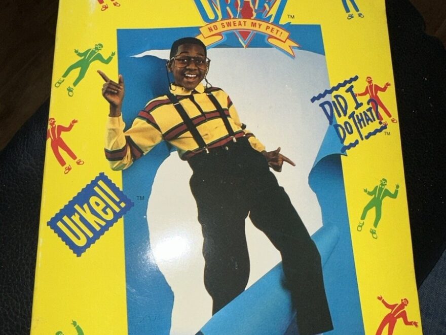 Family Matters Urkel Coloring Book 1992 Golden No Sweat My Pet Unused D10 EBay